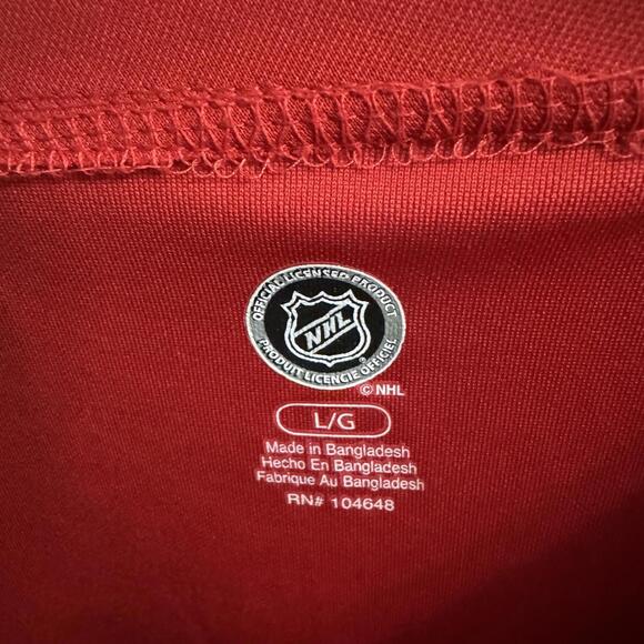 Calgary Flames Athletic Jersey - Mens Large - 100% Polyester - Picture 2 of 5